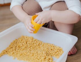 Sensory Play at Five, Scientific Thinking at Fifteen