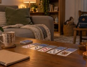 A Quiet Card-Game Break for Parents After the Evening Rush